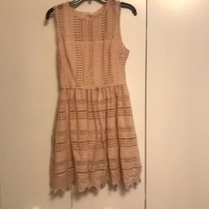 Blush pink dress